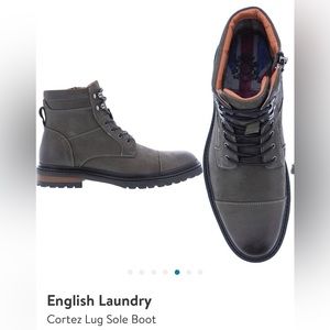 English Laundry Men Cortez Lug Sole Boot